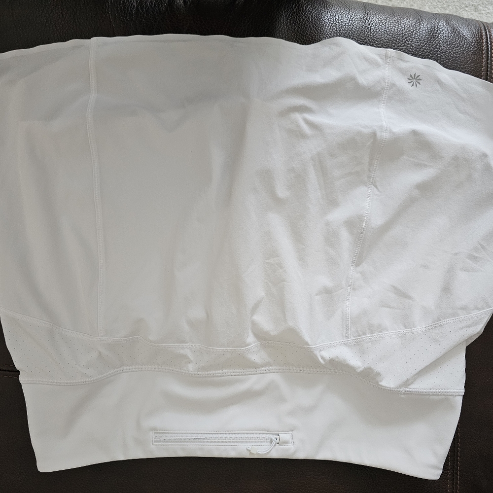 Athleta White Run With It Athletic Skort 16" - Picture 9 of 11